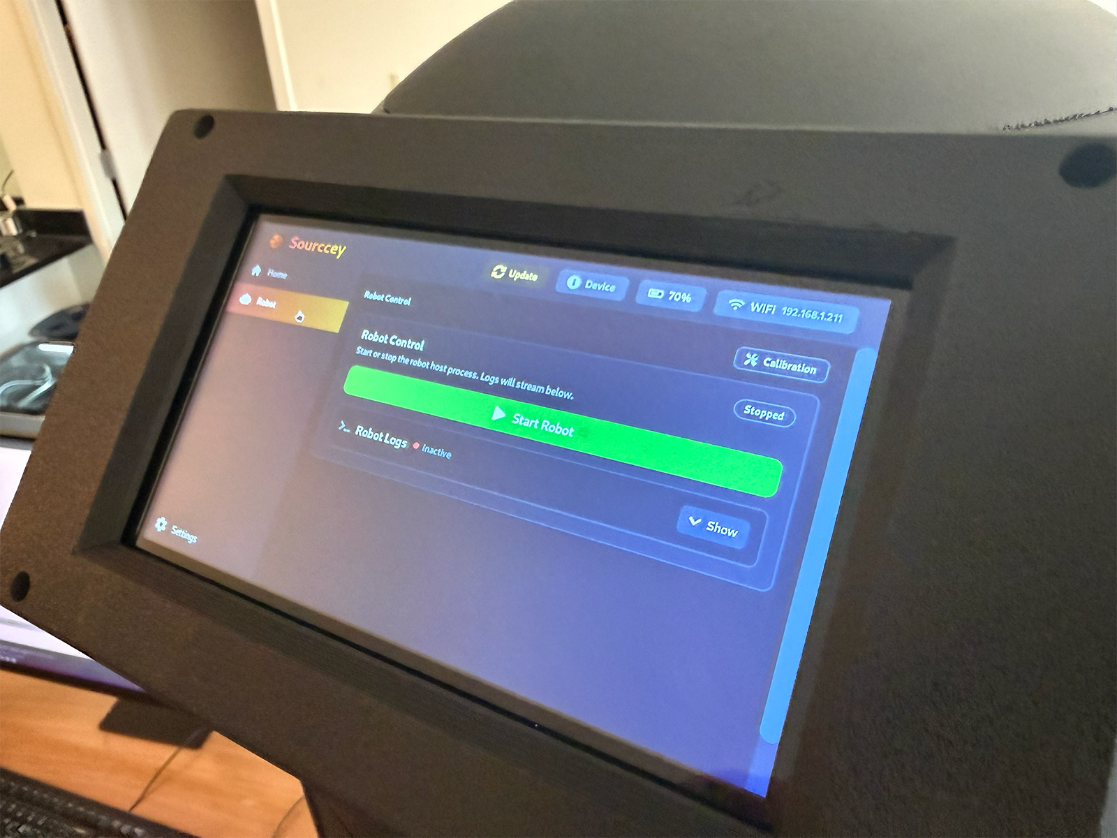 UI - On-Robot Interface